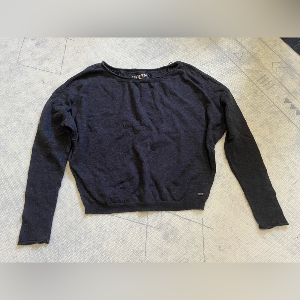 Vintage Guess oversized cropped sweater size xs